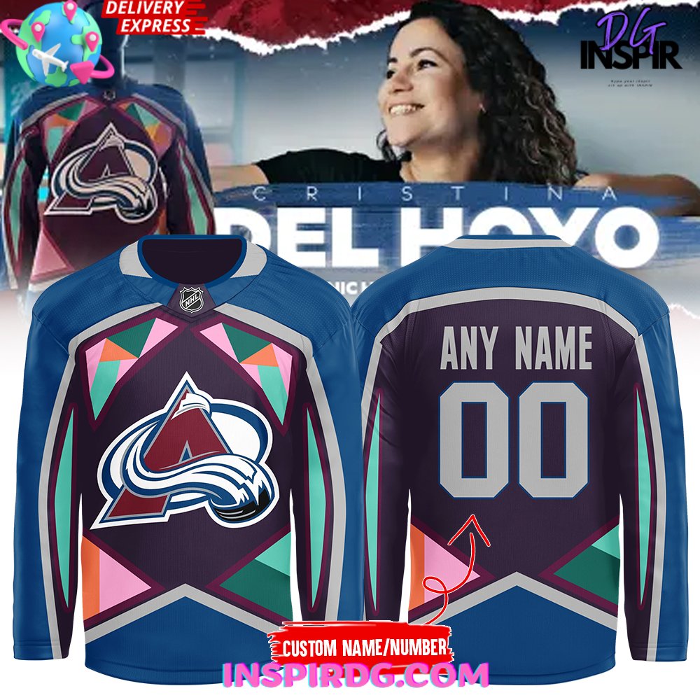Colorado Avalanche Hispanic Heritage Month 2024 Hockey Jersey