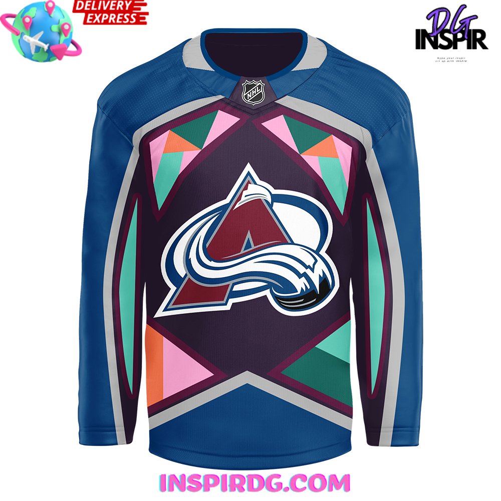 Colorado Avalanche Hispanic Heritage Month 2024 Hockey Jersey