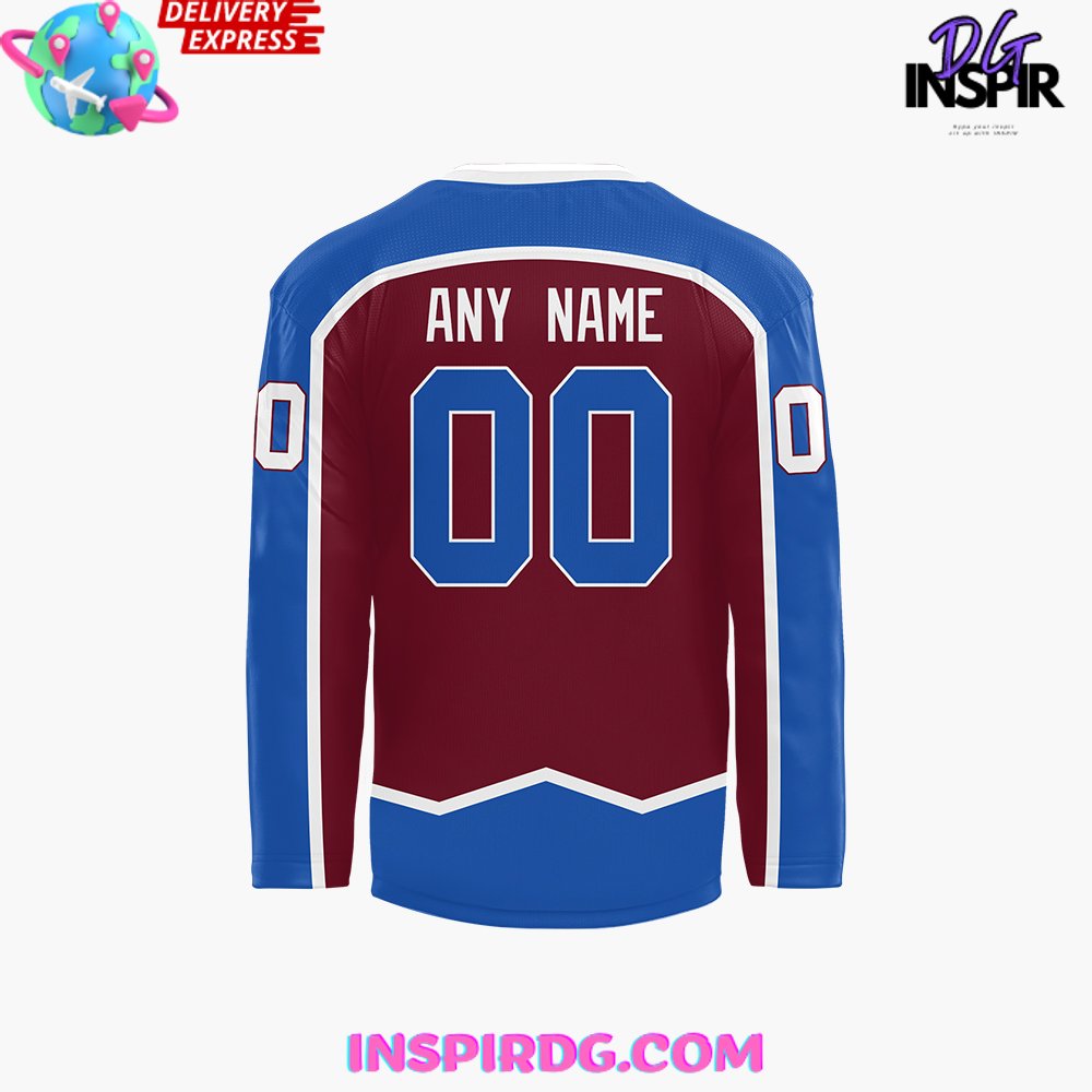 Colorado Avalanche Native American Heritage Month Custom Hockey Jersey