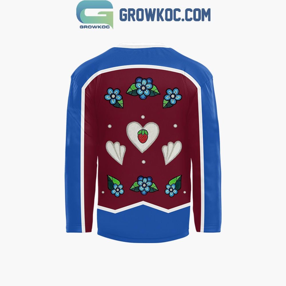 Colorado Avalanche Native American Heritage November 2024 Hockey Jersey