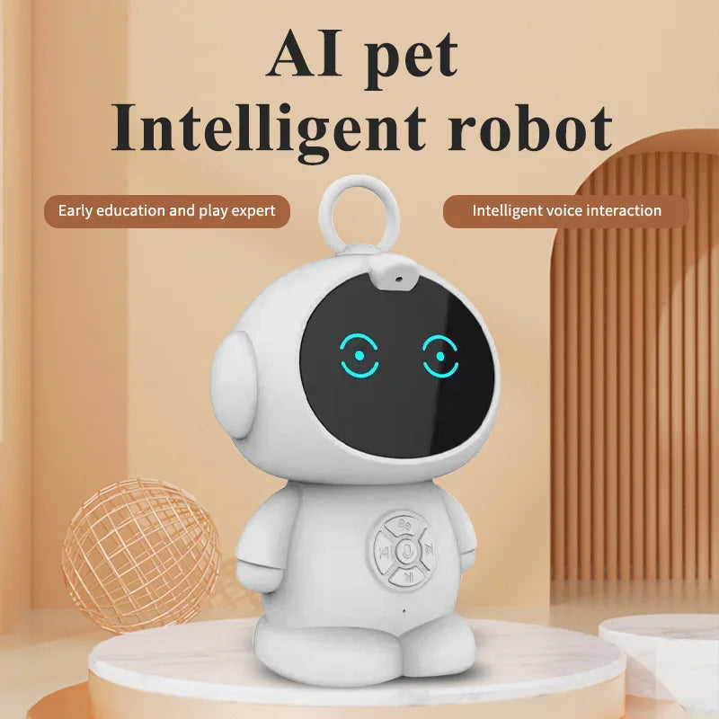 New AI Intelligent Robot Enlightenment Learning Machine Voice On Demand Remote Dialogue Story Telling And Music Listening
