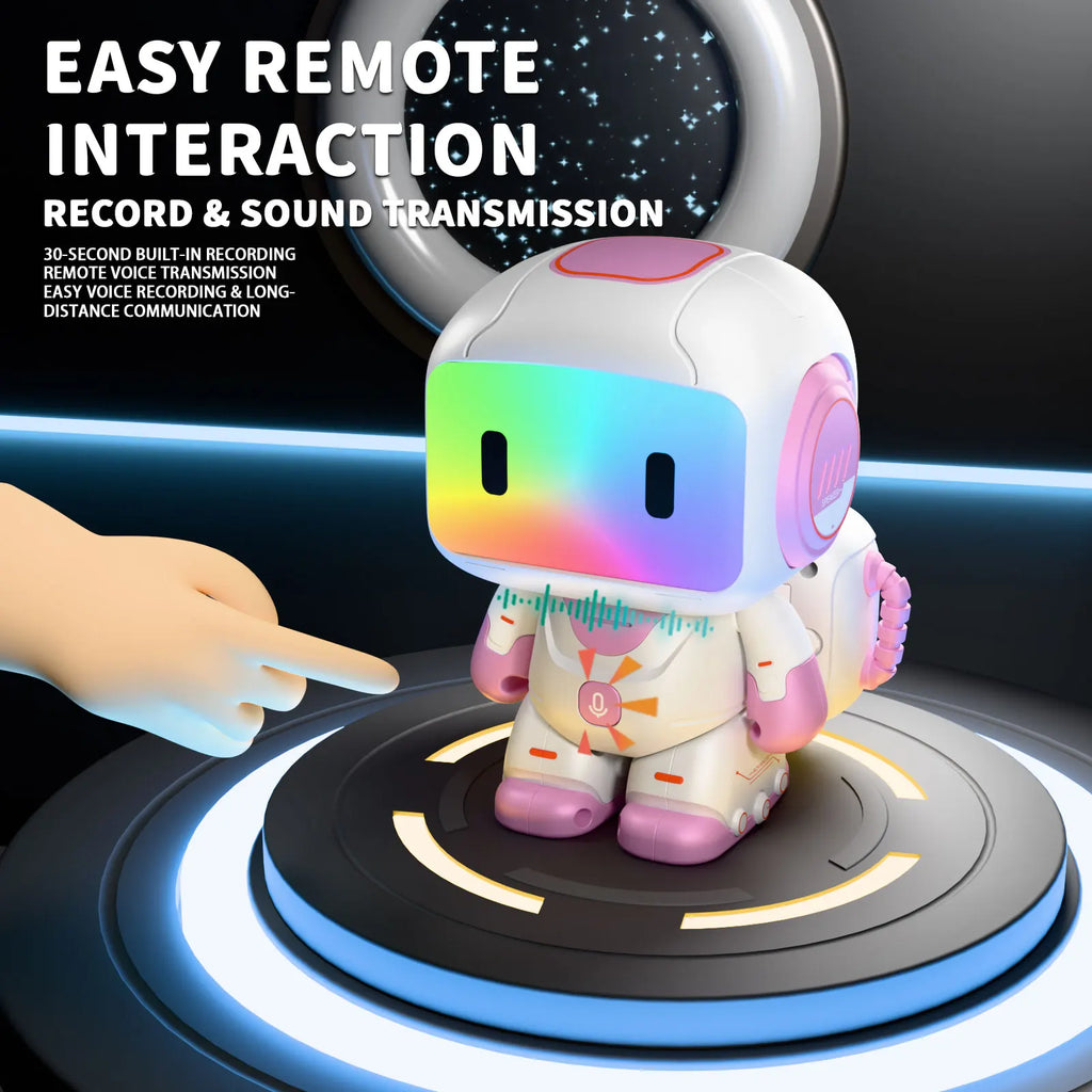 Intelligent Remote Control Robot, Light And Music Multi-functional Induction Robot Toy, Holiday Gift For Boys And Girls