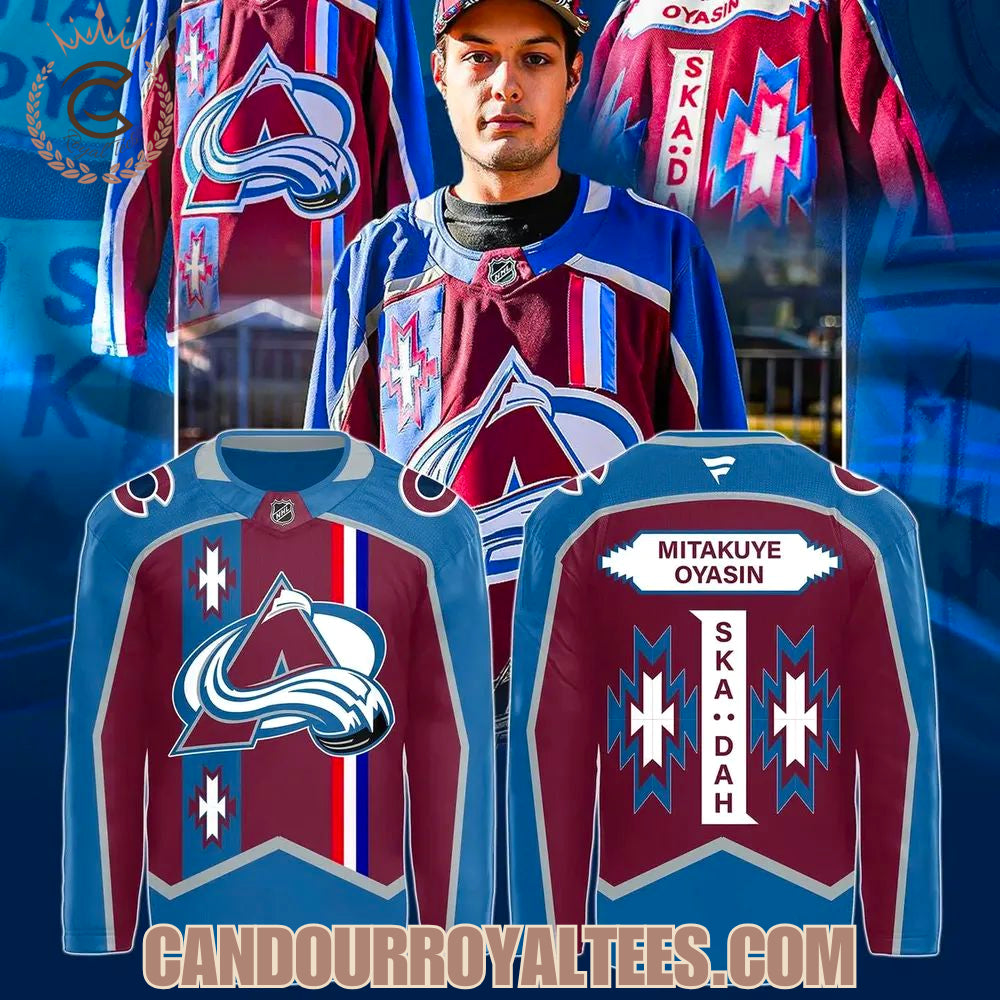 Colorado Avalanche ''Native American Heritage Month '' Hockey Jersey 2025