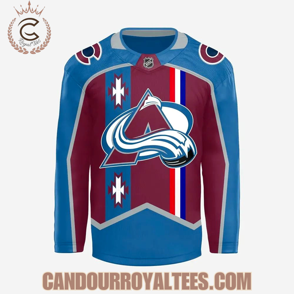 Colorado Avalanche ''Native American Heritage Month '' Hockey Jersey 2025