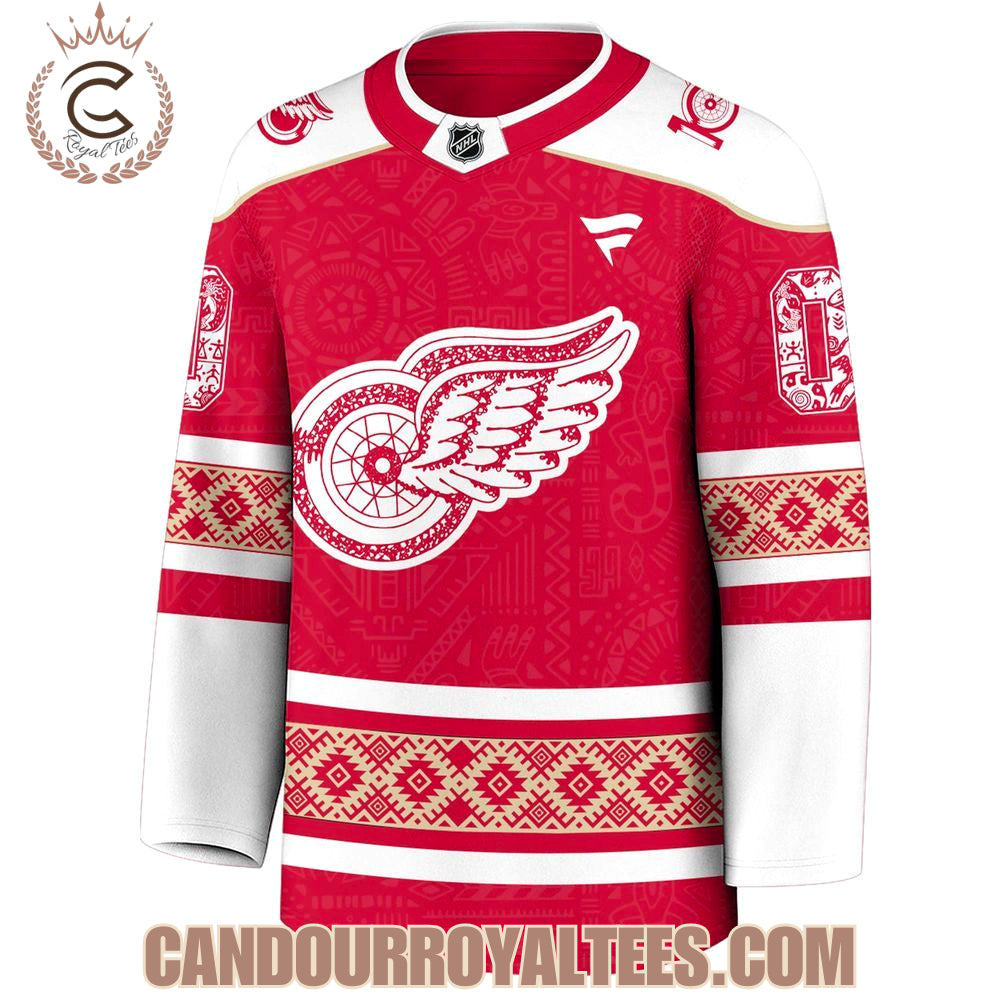 Detroit Red Wings Indigenous People Heritage Jersey