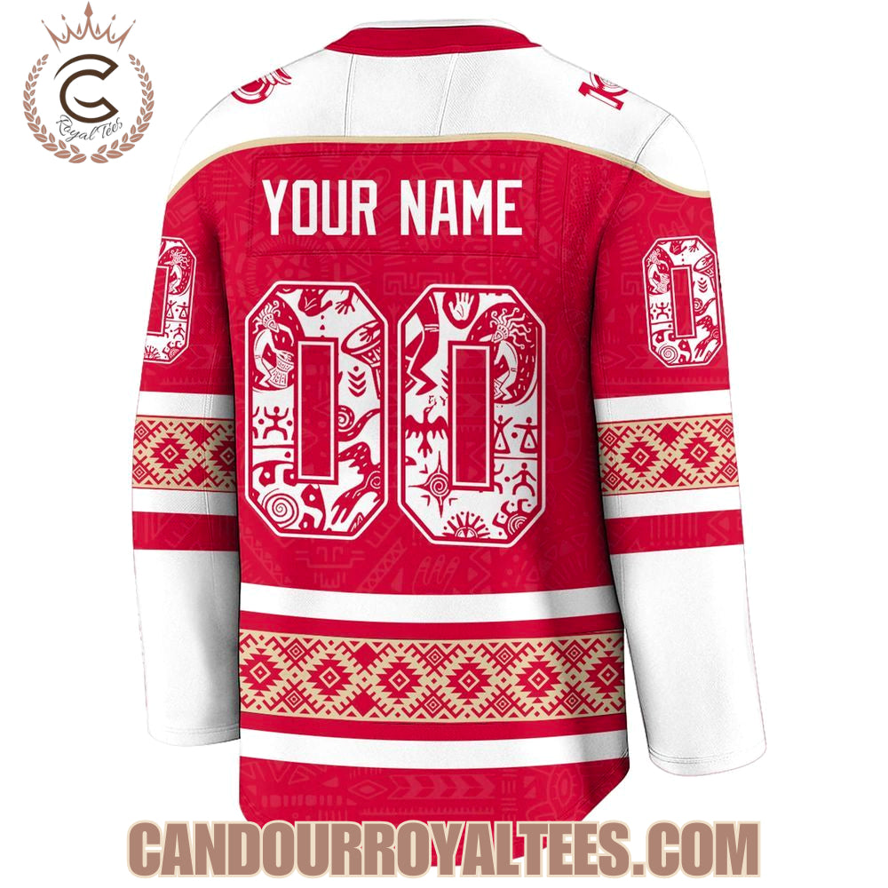 Detroit Red Wings Indigenous People Heritage Jersey